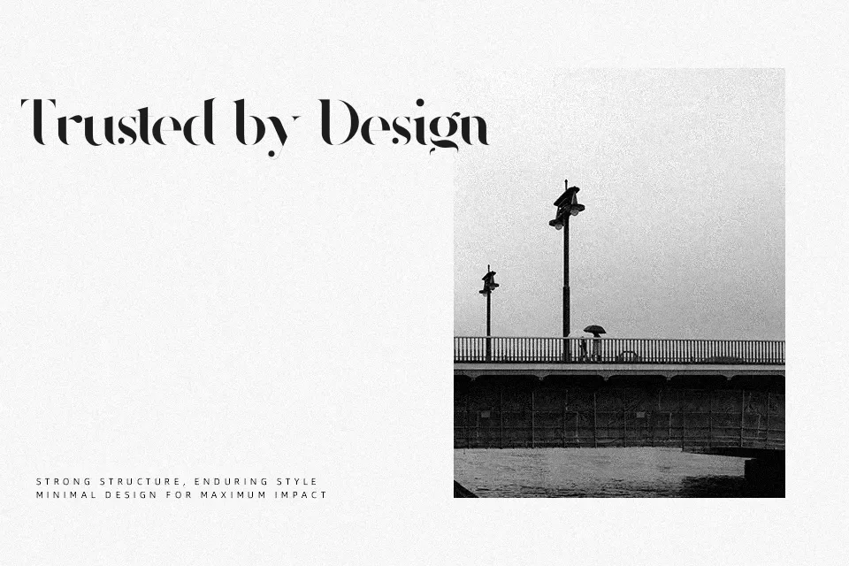 Redland Font Font Preview for Luxury Logo