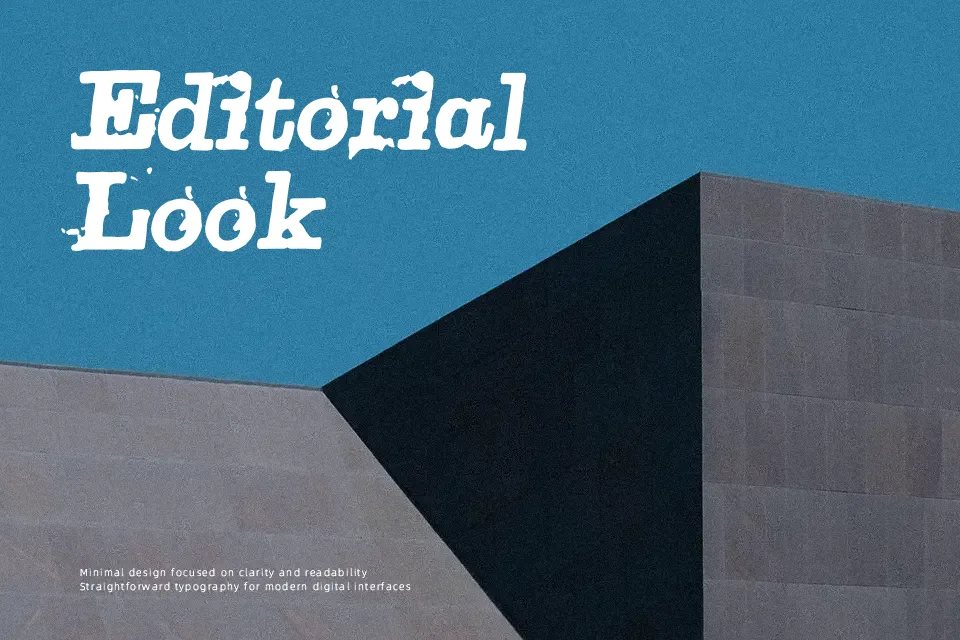 Redwater Banker Font Font Preview for Vintage Branding