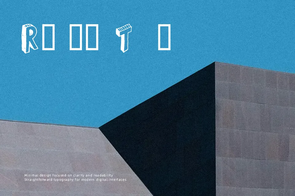 Refuse Trip Font Font Preview for Rough Branding