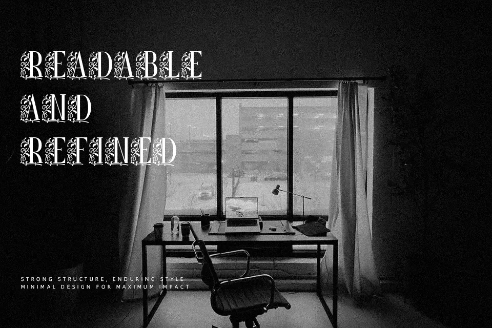 Remeslo STD Font Display Font Preview for Logo