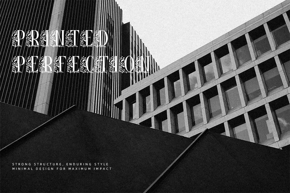Remeslo STD Font Decorative Font Preview for Headline
