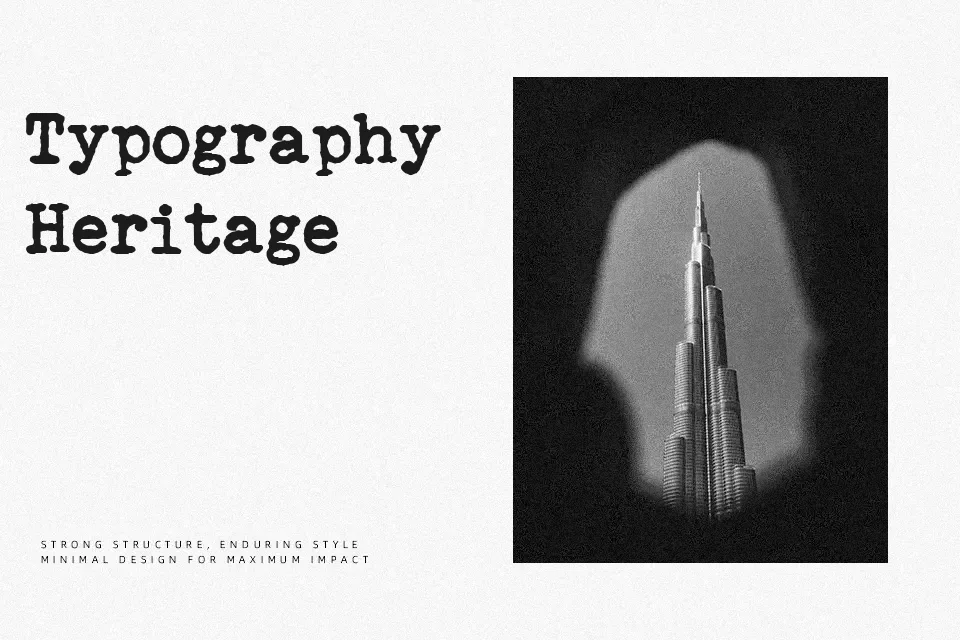 Remingtoned Type Font Font Preview for Grunge Headline