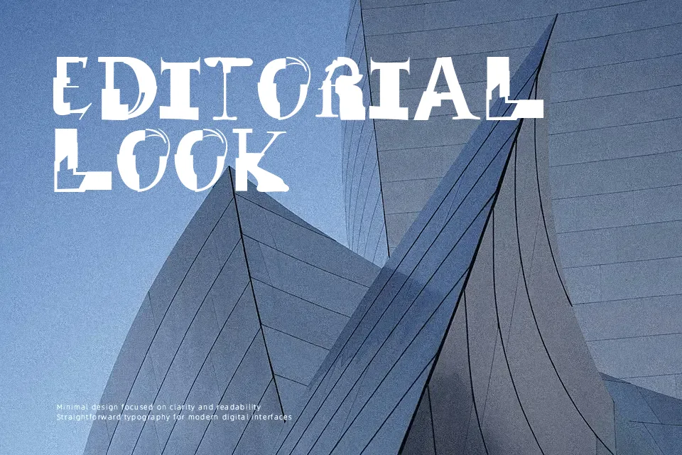 Remix Font Decorative Font Preview for Music