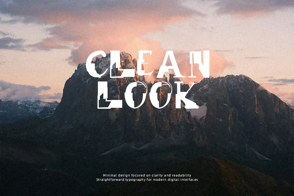 Remix Font Decorative Font Preview for Poster
