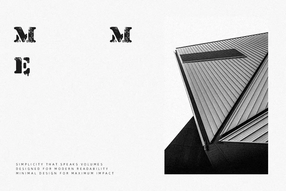 Restricted Area Font Font Preview for Poster