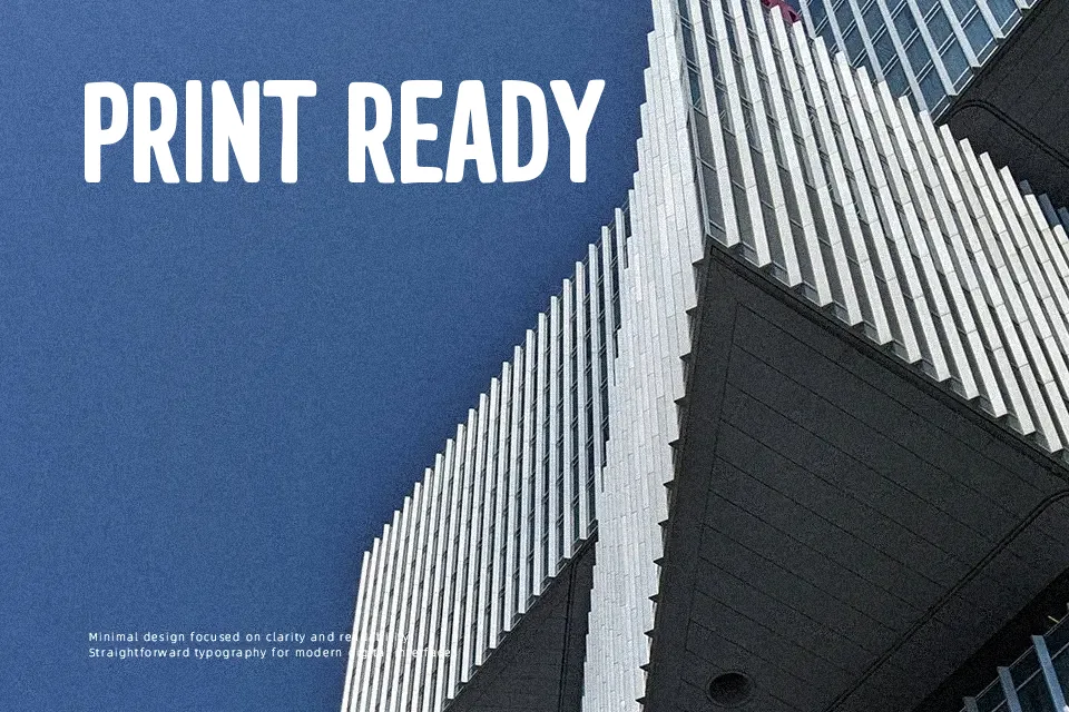 Retro Dream Display Font Font Preview for Rough Packaging