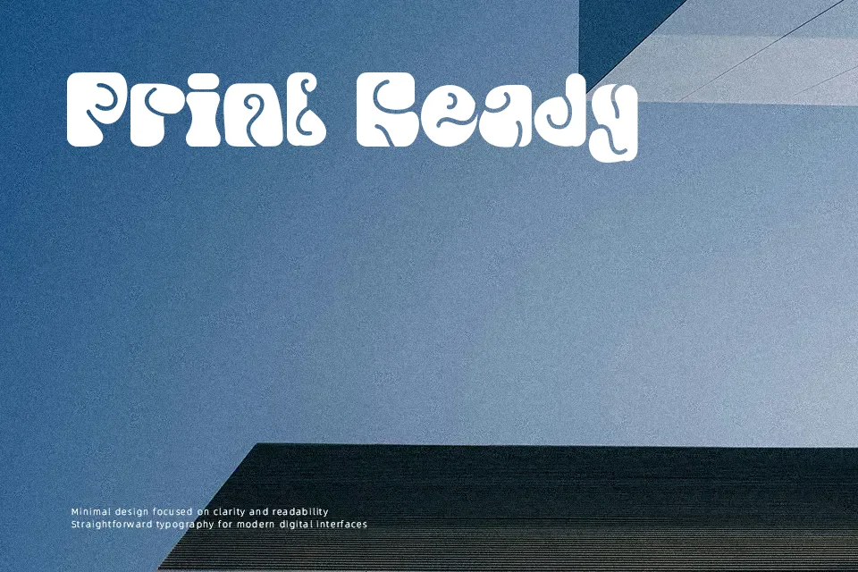 Retro Votre Font Display Font Preview for Poster