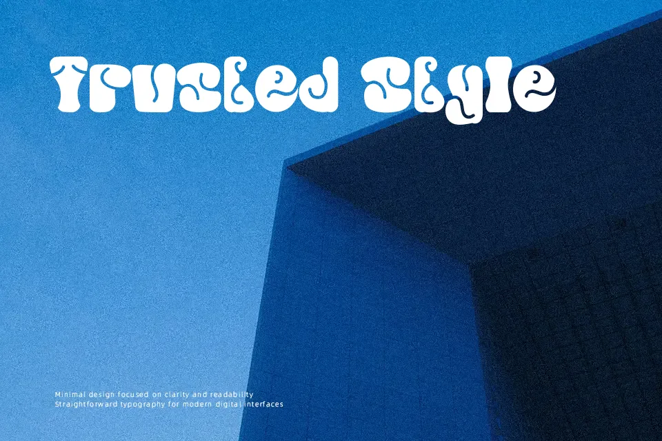 Retro Votre Font Script Font Preview for Poster