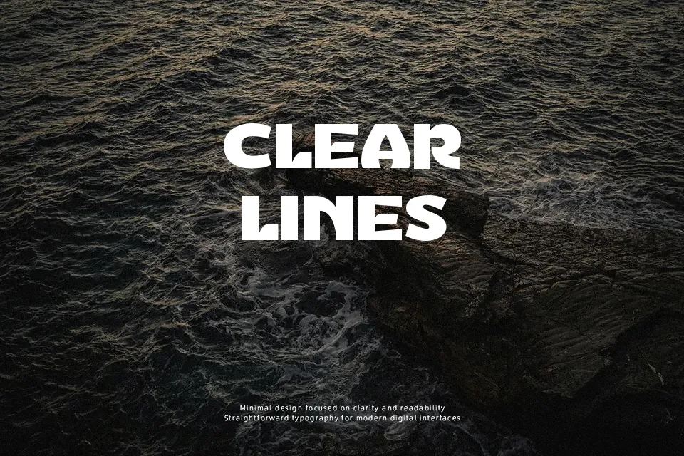 Retroguard Font Expanded Font Preview for Poster