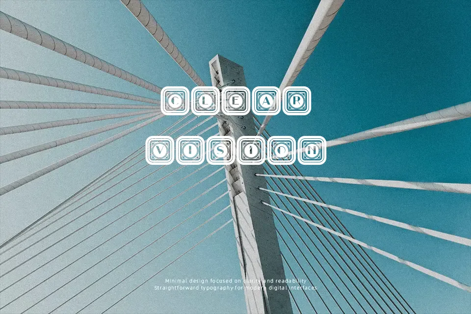 Retrospective Capitals Font Font Preview for Classic Poster