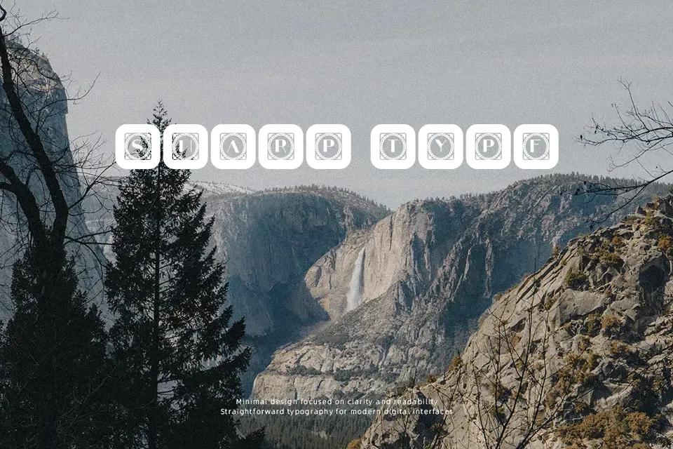 Retrospective Capitals Font Decorative Font Preview for Headline