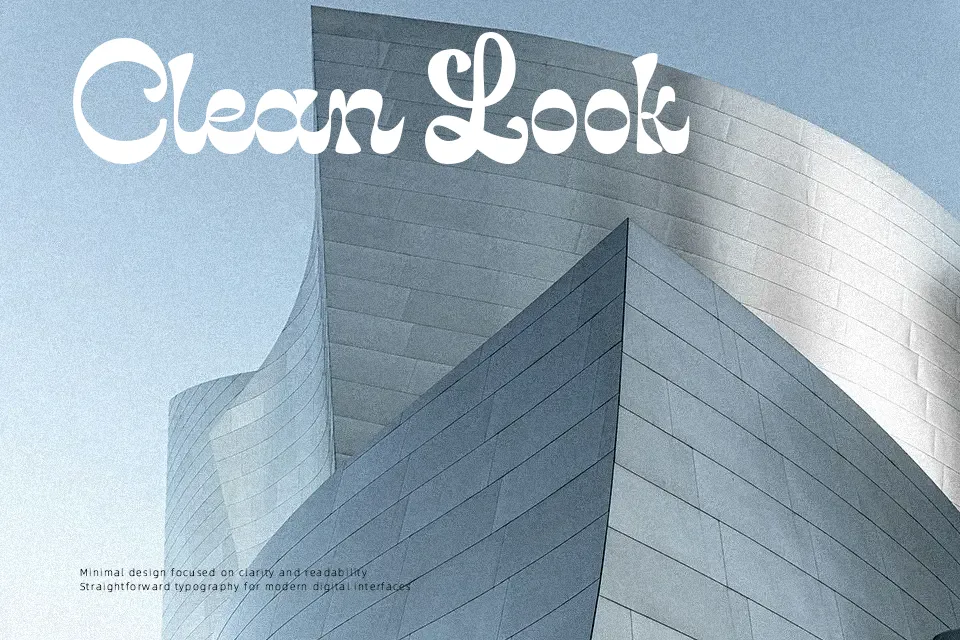 Reverse Vintage Font Decorative Font Preview