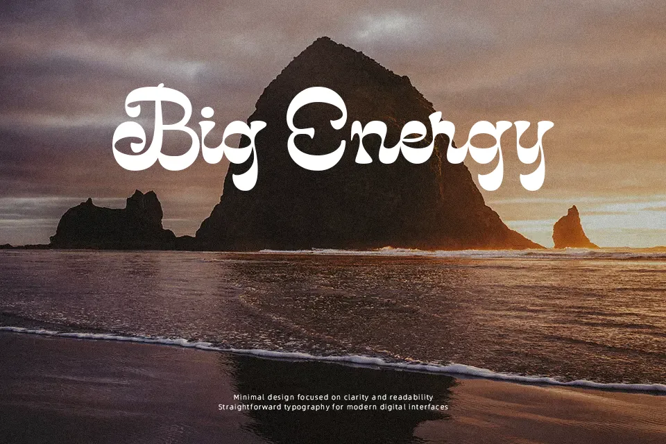 Reverse Vintage Font Font Preview for Elegant Headline
