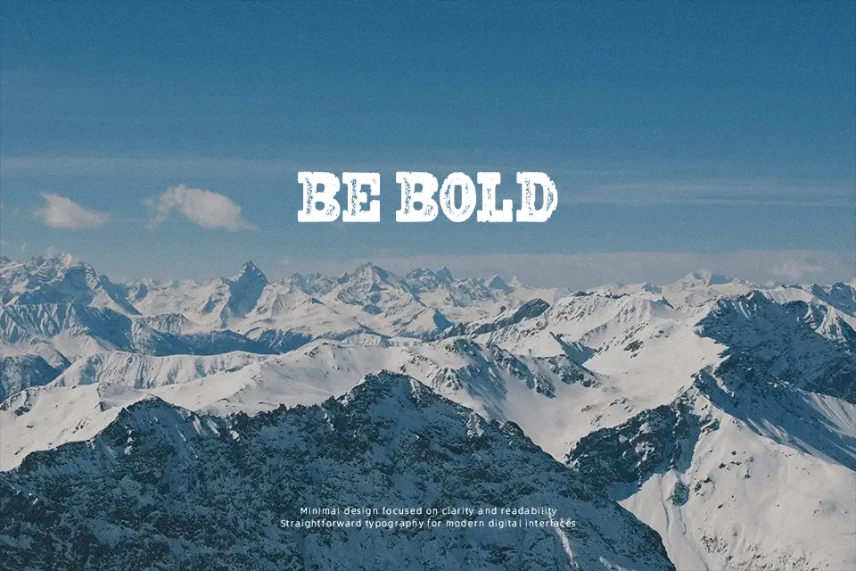 Reward Font Font Preview for Packaging