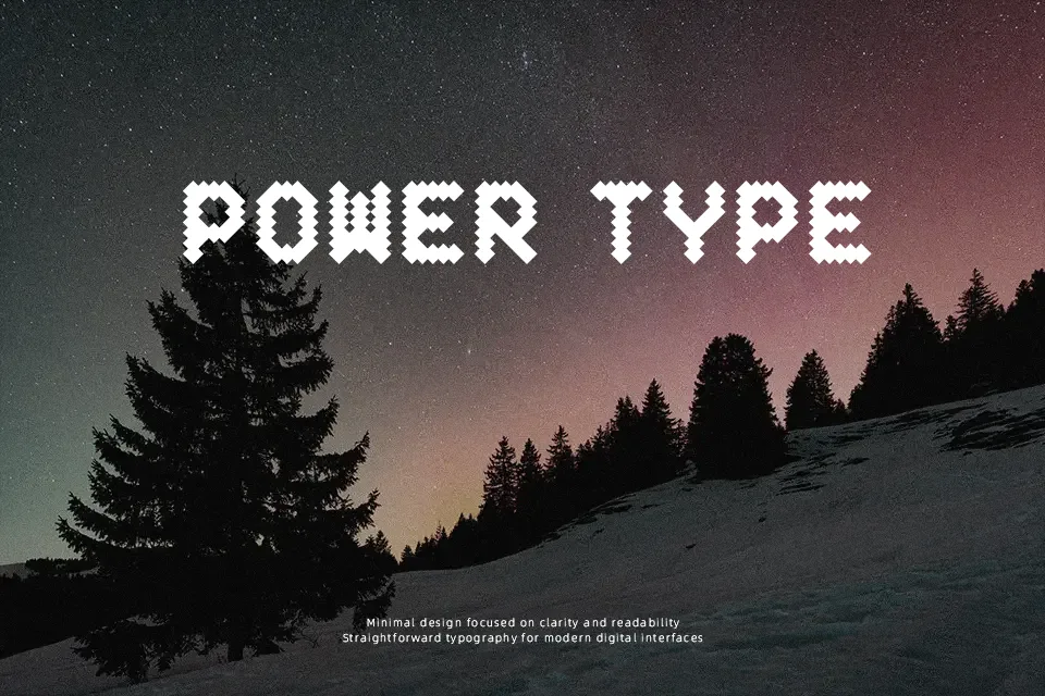 Rhombic Font Display Font Preview for Poster