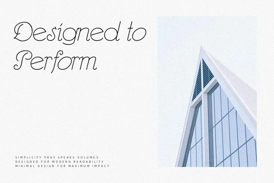Rhumba Script Font Font Preview for Retro Poster