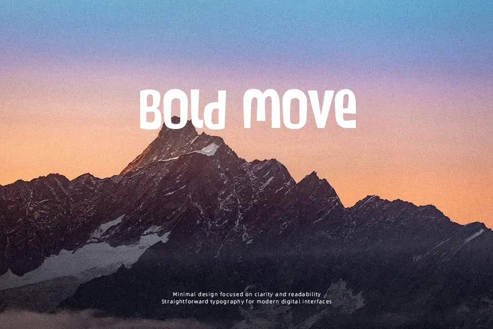 Rhythmic Hits Font Font Preview for Poster