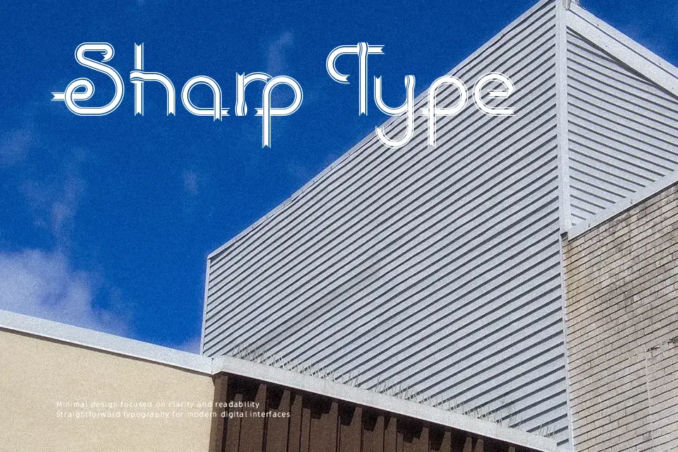 Ribbons Font Decorative Font Preview for Poster
