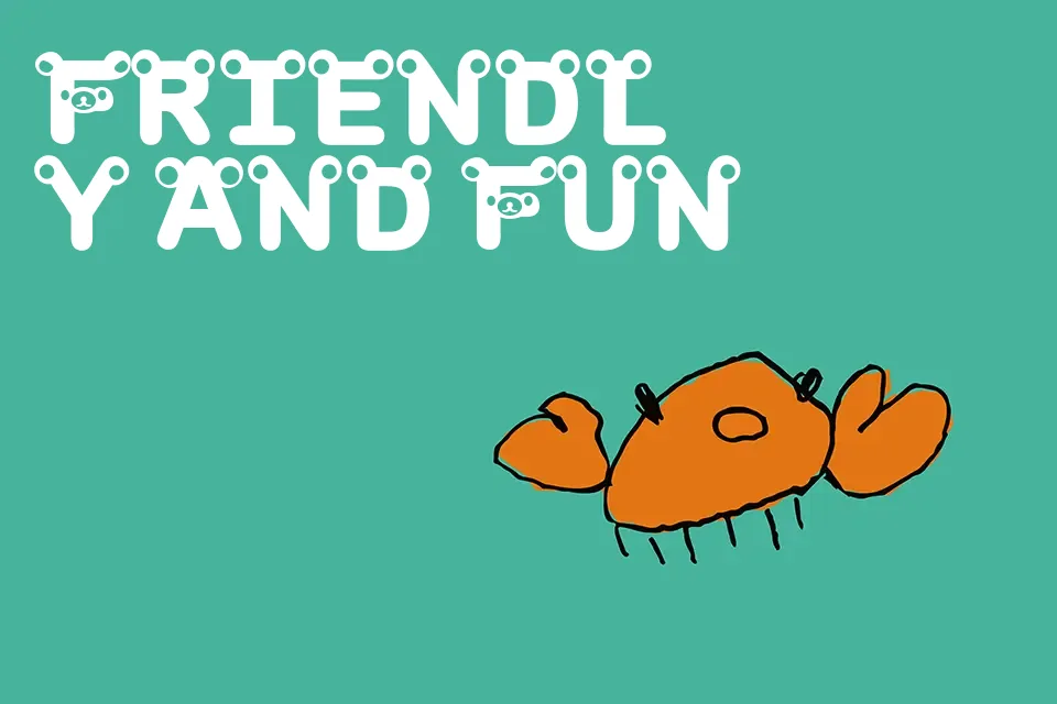 Rilakkuma Font Cartoon Font Preview