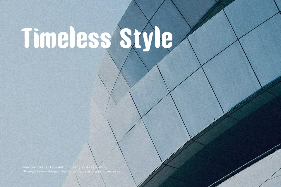 Riotun Font Font Preview for Bold Advertising