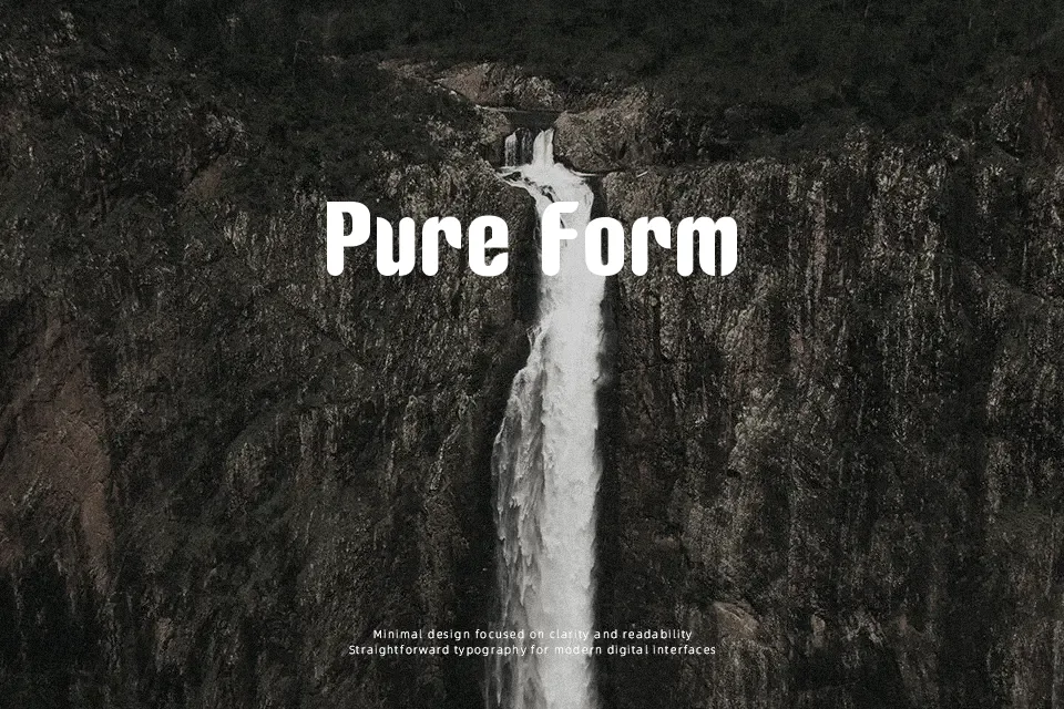 Riotun Font Font Preview for Modern Mood