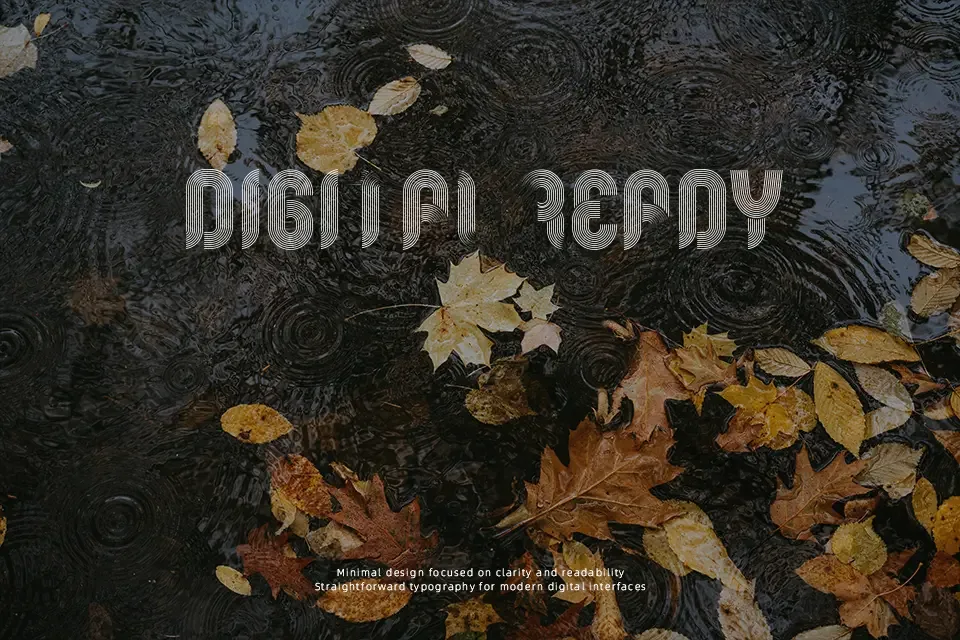 Roads Font Font Preview for Vintage Poster