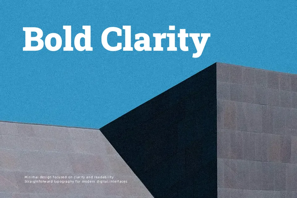 Roboto Slab Font Font Preview for Clean Editorial