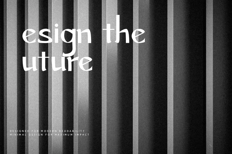 Robust and Husky Font Sans Serif Font Preview for Packaging