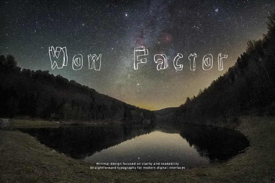 Rock 3D Font Font Preview for Playful Advertising