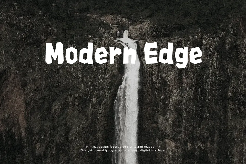 Rocks G Font Font Preview for Playful Mood