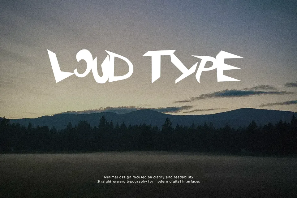Rockster Font Font Preview for Dynamic Poster
