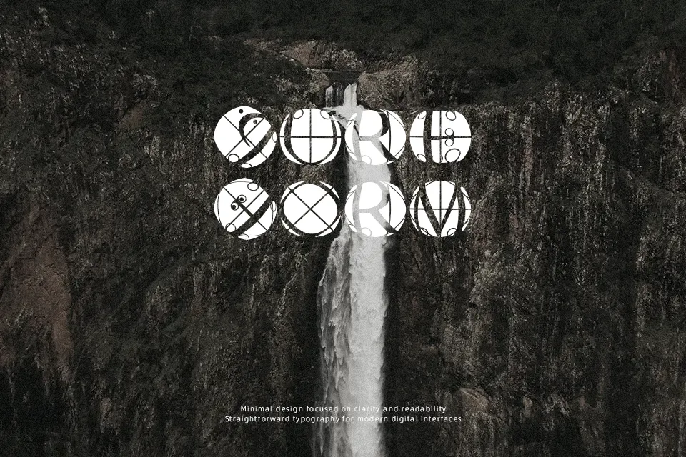 Rodau Buttons Font Font Preview for Poster