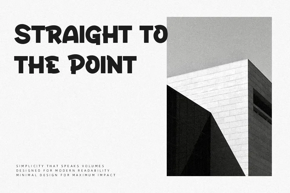 Rolam Font Font Preview for Bold Headline