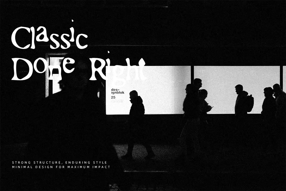 Roman Acid Font Serif Font Preview