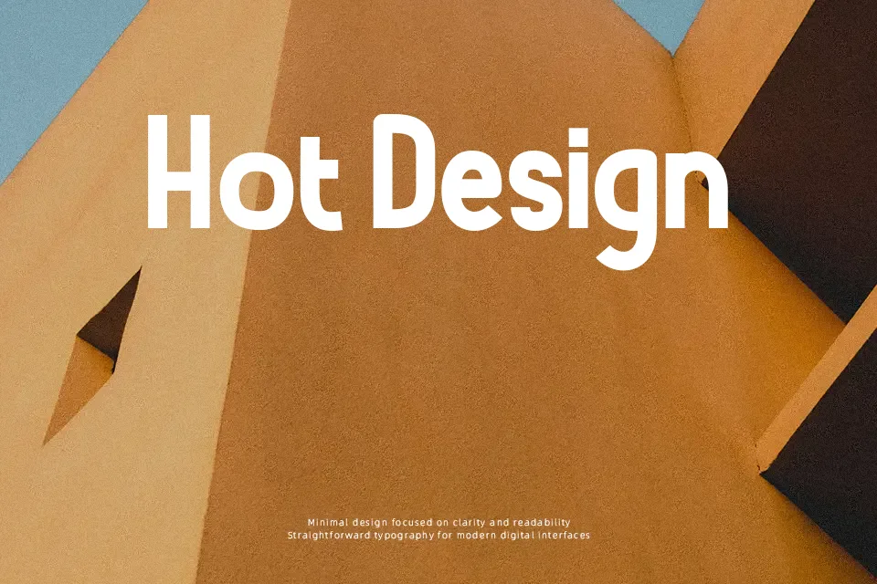 Ronaldi Guje Font Display Font Preview for Packaging