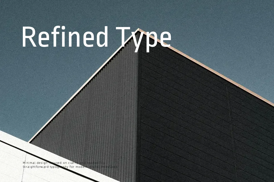 Ropa Sans Font Font Preview for Editorial