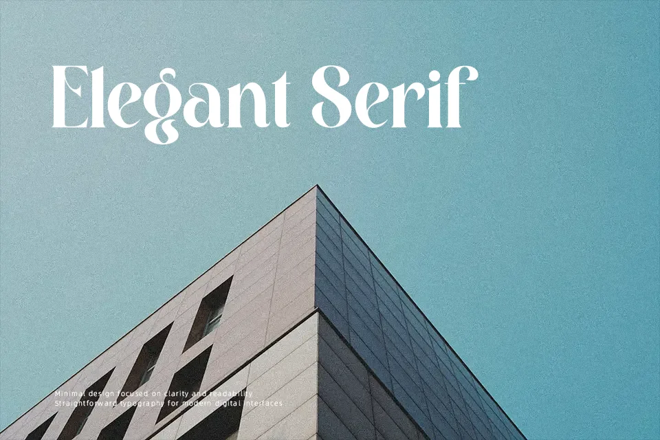 Rosalia Font Serif Font Preview for Fashion