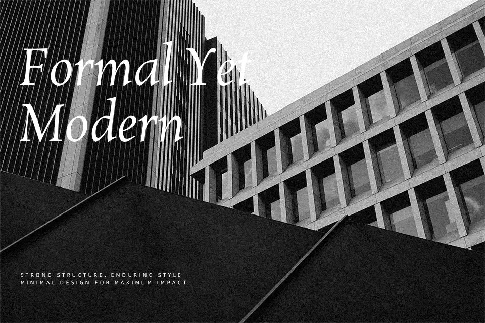 Rosarivo Font Font Preview for Classic Branding