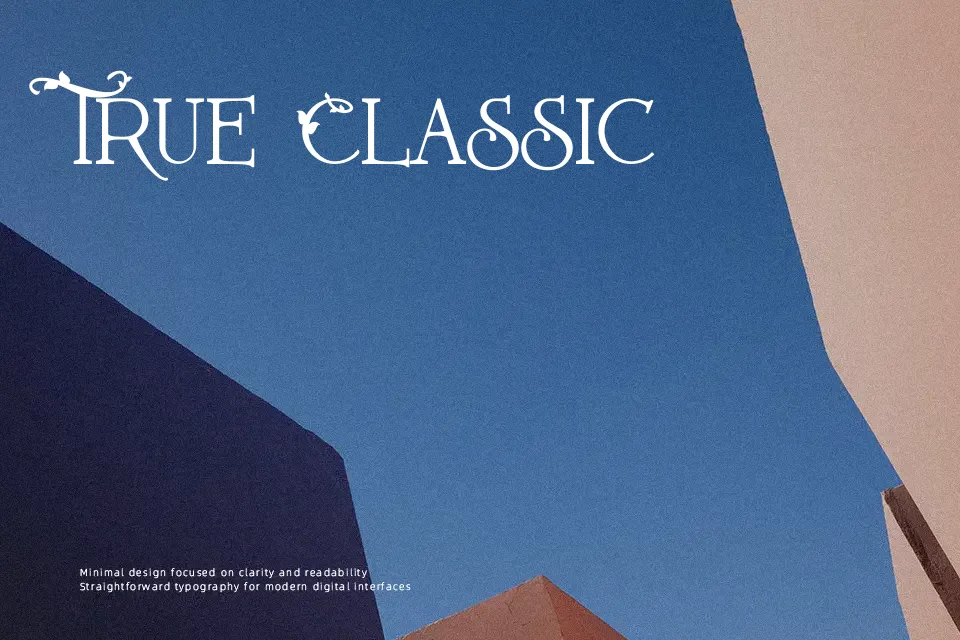 Rostley Font Font Preview for Elegant Mood