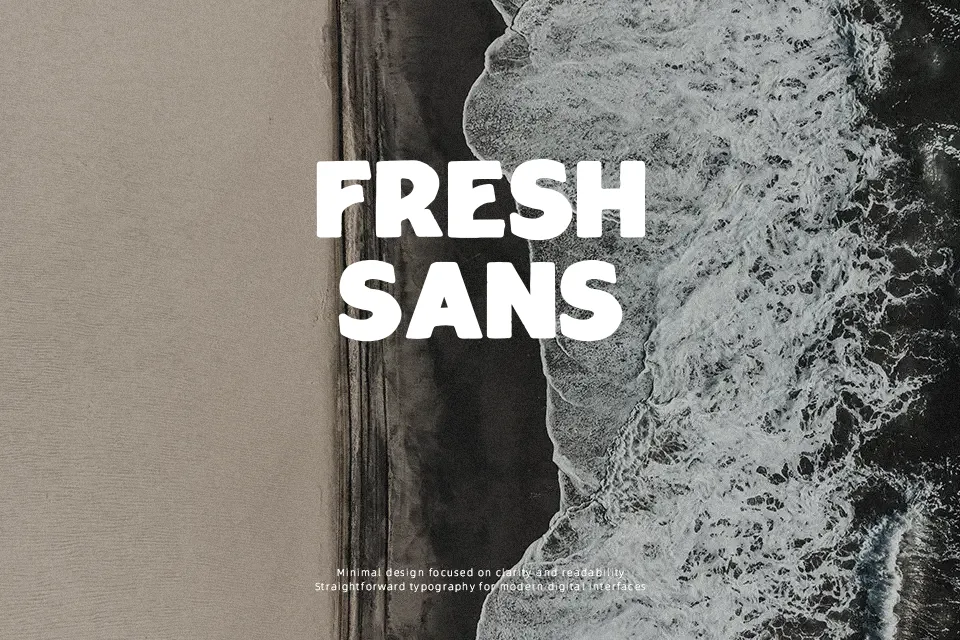 Rougant Rough Font Font Preview for Bold Poster