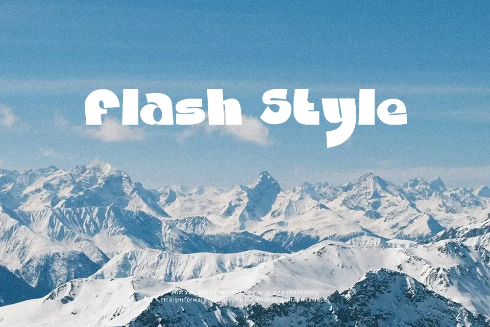 Round Block Font Font Preview for Bold Packaging