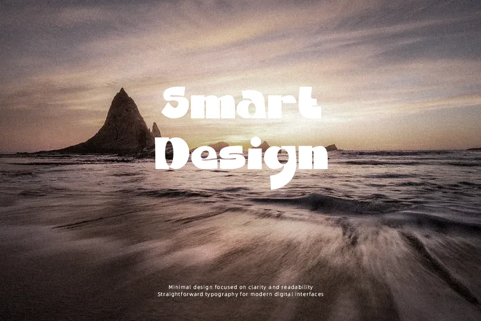 Round Block Font Font Preview for Groovy Kids