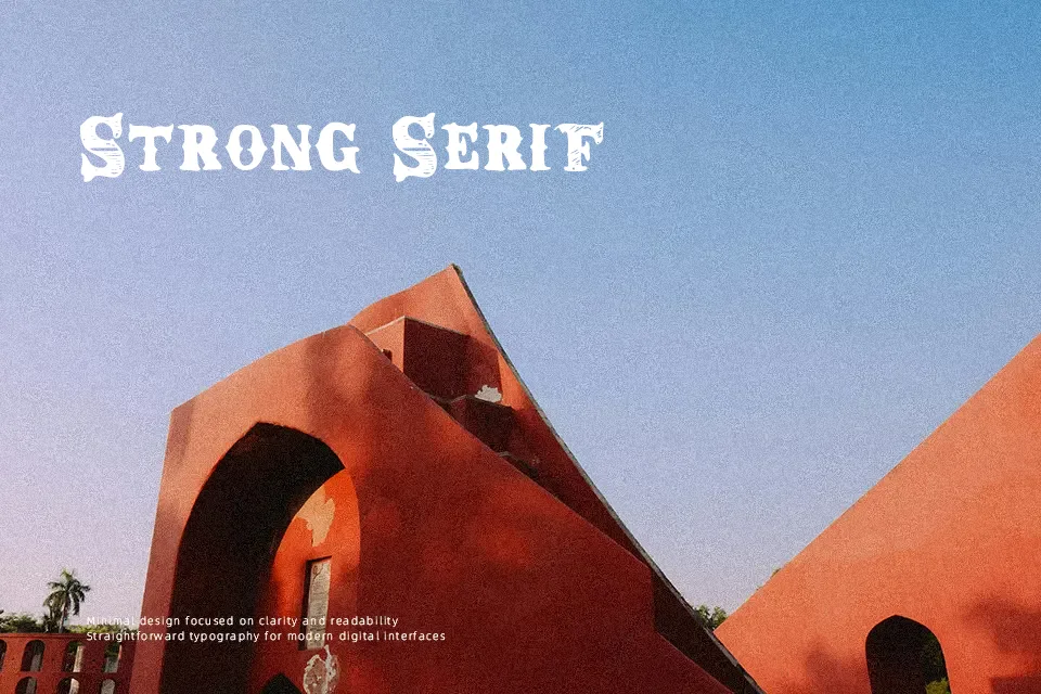 Round Up Font Font Preview for Western Sports