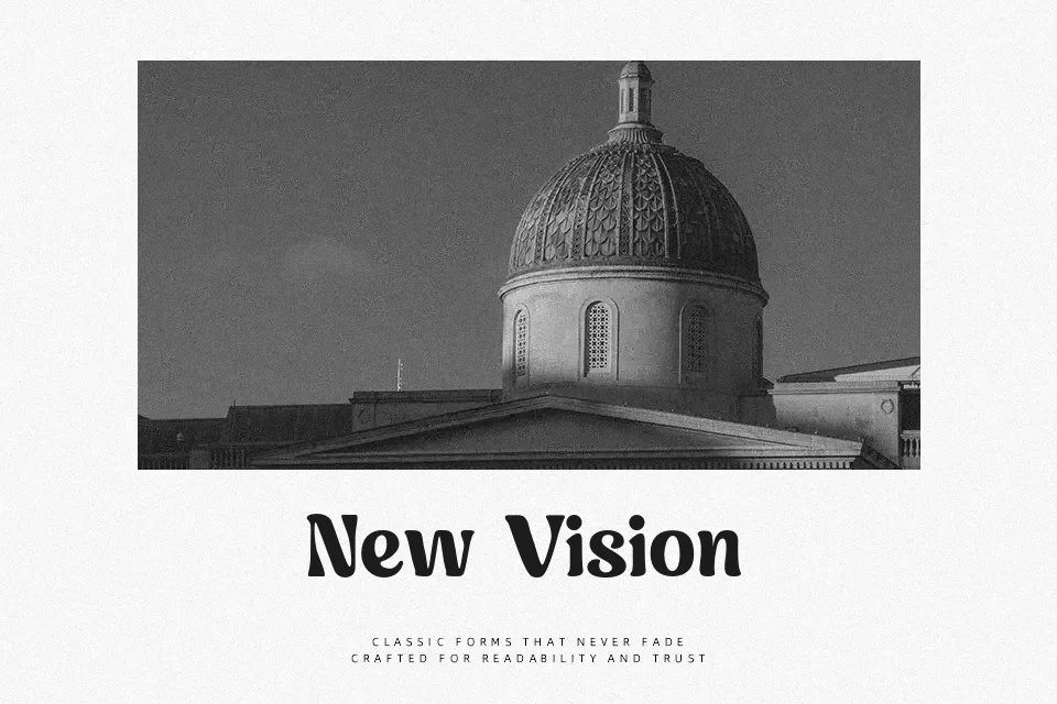 Royal Avenue Font Font Preview for Elegant Headline