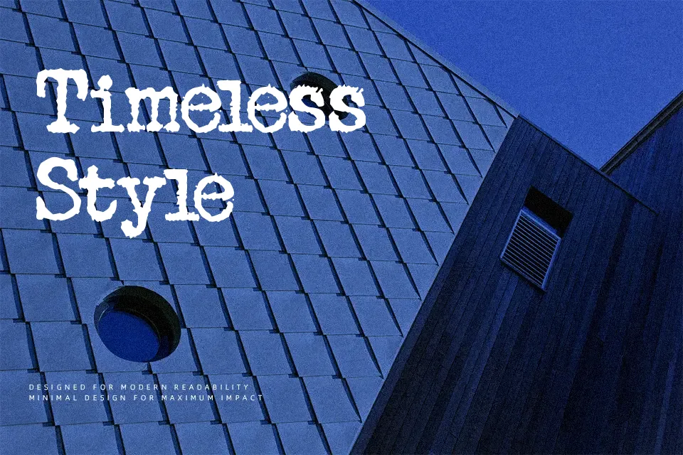 Royal Font Font Preview for Classic Branding
