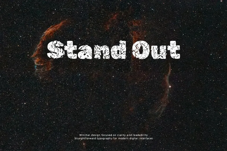 Rubik Distressed Font Font Preview for Headline