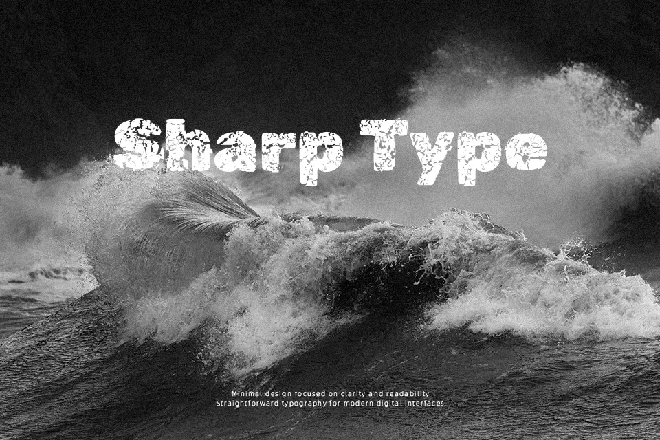 Rubik Distressed Font Display Font Preview for Headline