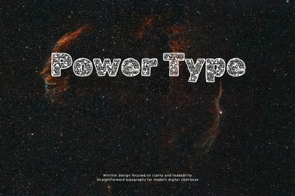 Rubik Doodle Triangles Font Font Preview for Bold Poster