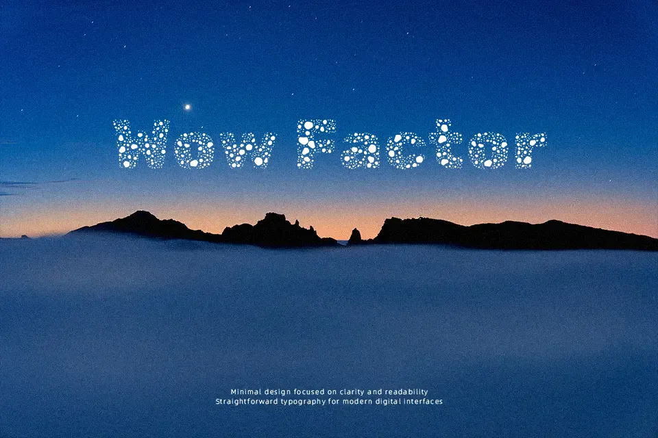 Rubik Microbe Font Sans Serif Font Preview for Social Media