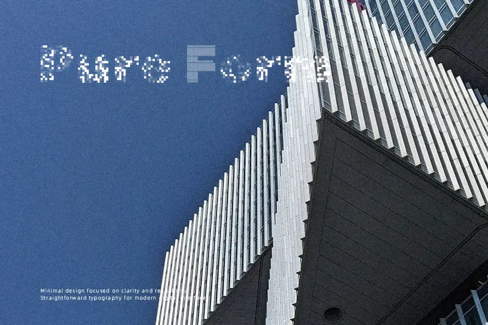 Rubik Pixels Font Pixel Font Preview for Logo